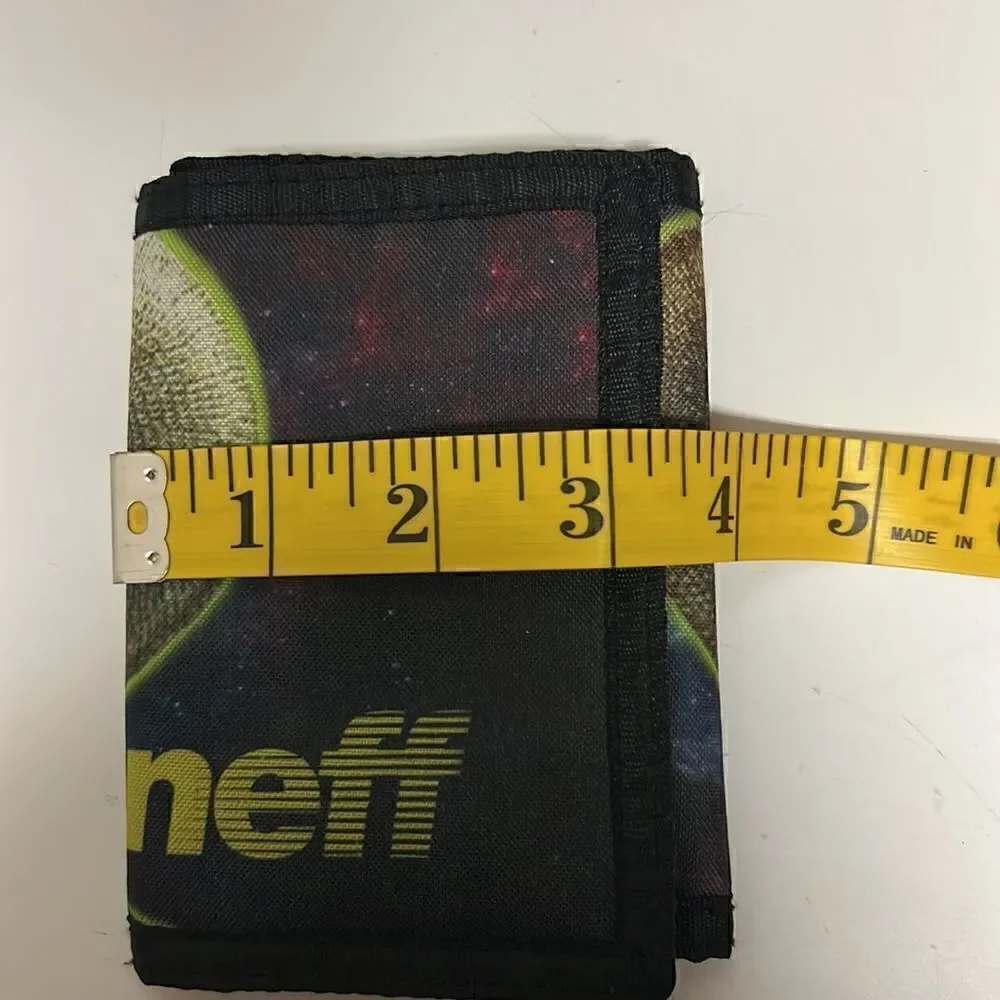 Neff Trifold Velcro Wallet , Cowboy wearing 3d glasses